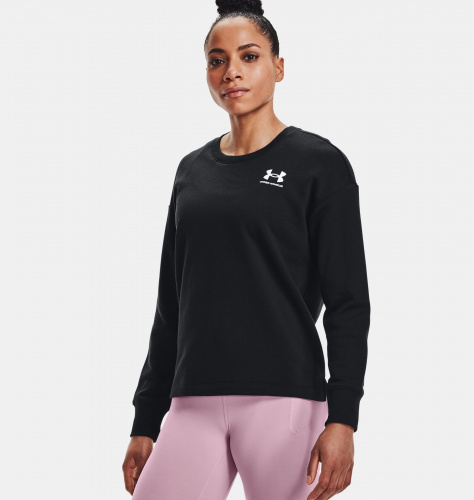 Clothing - Under Armour Rival Fleece Oversized Crew | Fitness 